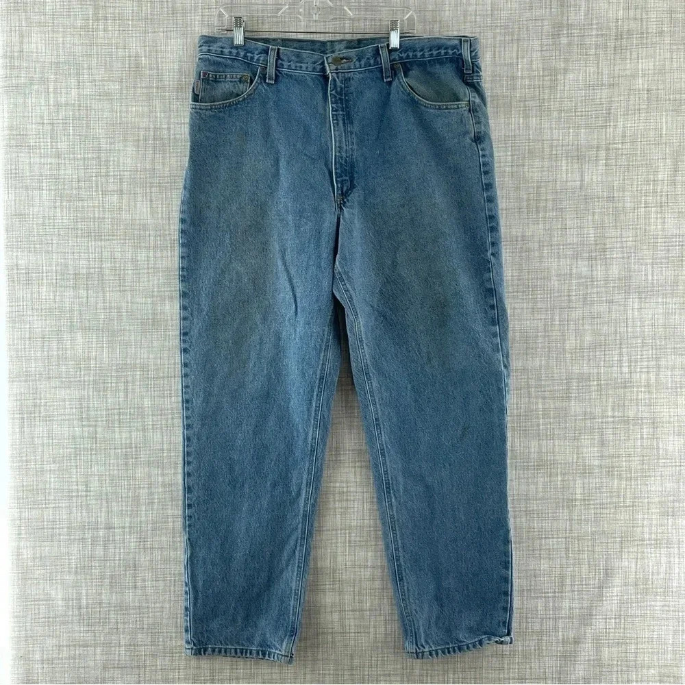 Carhartt Work jeans stains/hole 40x32 Men 2616